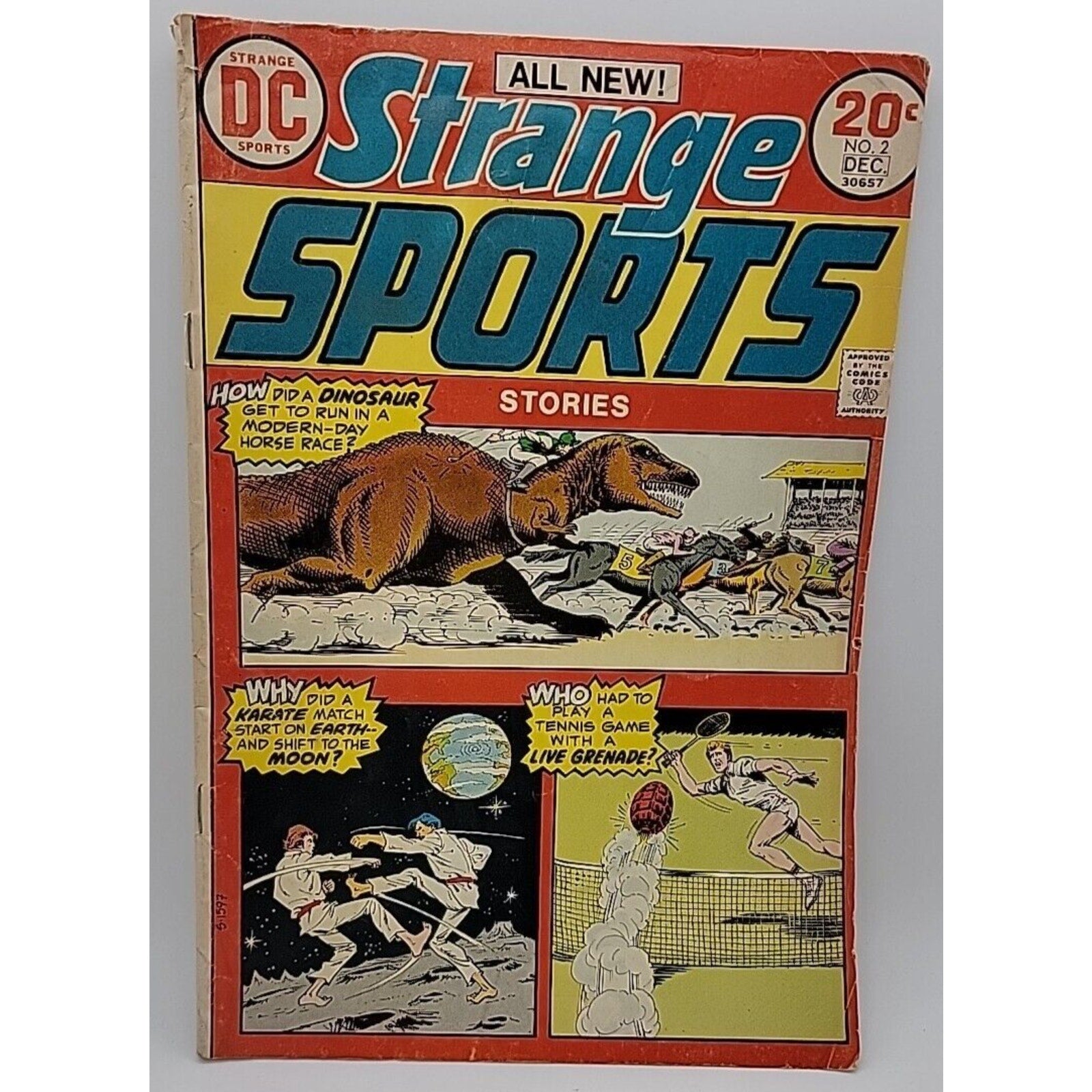1973 DC Comics Strange Sports Issue No 2