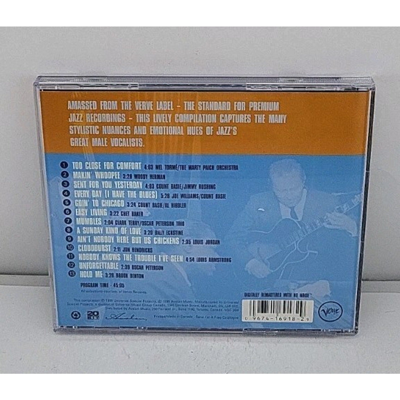 Great Gents of Jazz compilation CD (Verve Records, 1999)