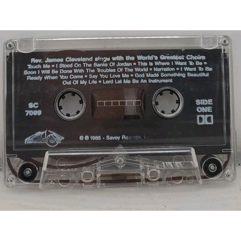 Reverend James Cleveland Sings With The World's Greatest Choirs (Cassette)