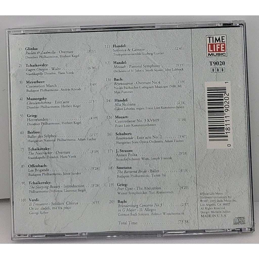 Various Artists – 100 Classical Masterpieces Vol. 4 CD 1997 Time Life Music