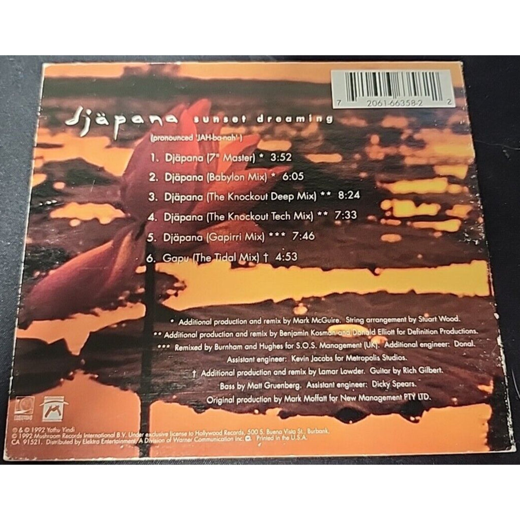 Djapana [EP] by Yothu Yindi (CD, Nov-1992, Hollywood)