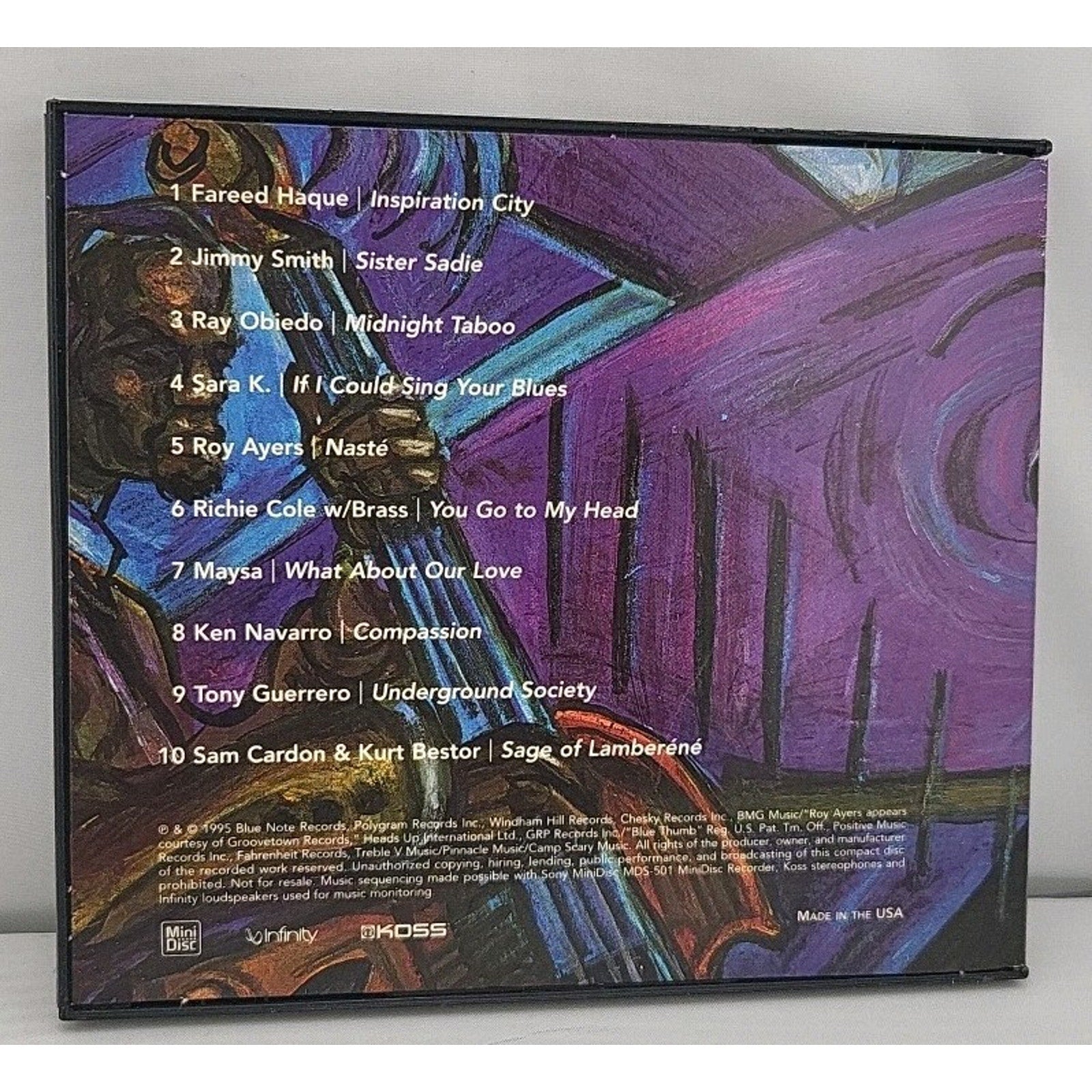Jazziz Magazine On-Disc: September 1995 CD