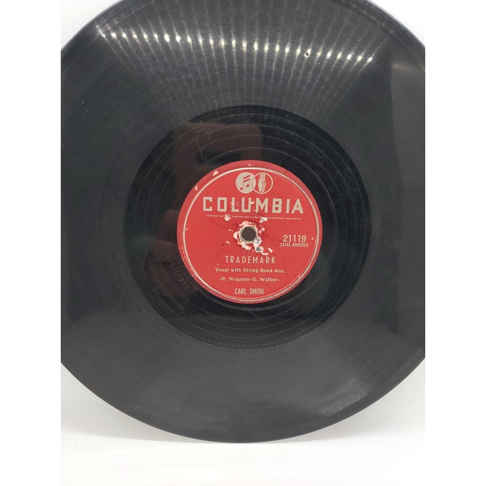 Carl Smith 78 Do I Like It / Trademark (Record)