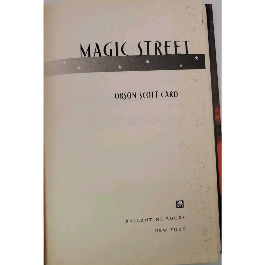 Magic Street by Orson Scott Card (2005, Hardcover)