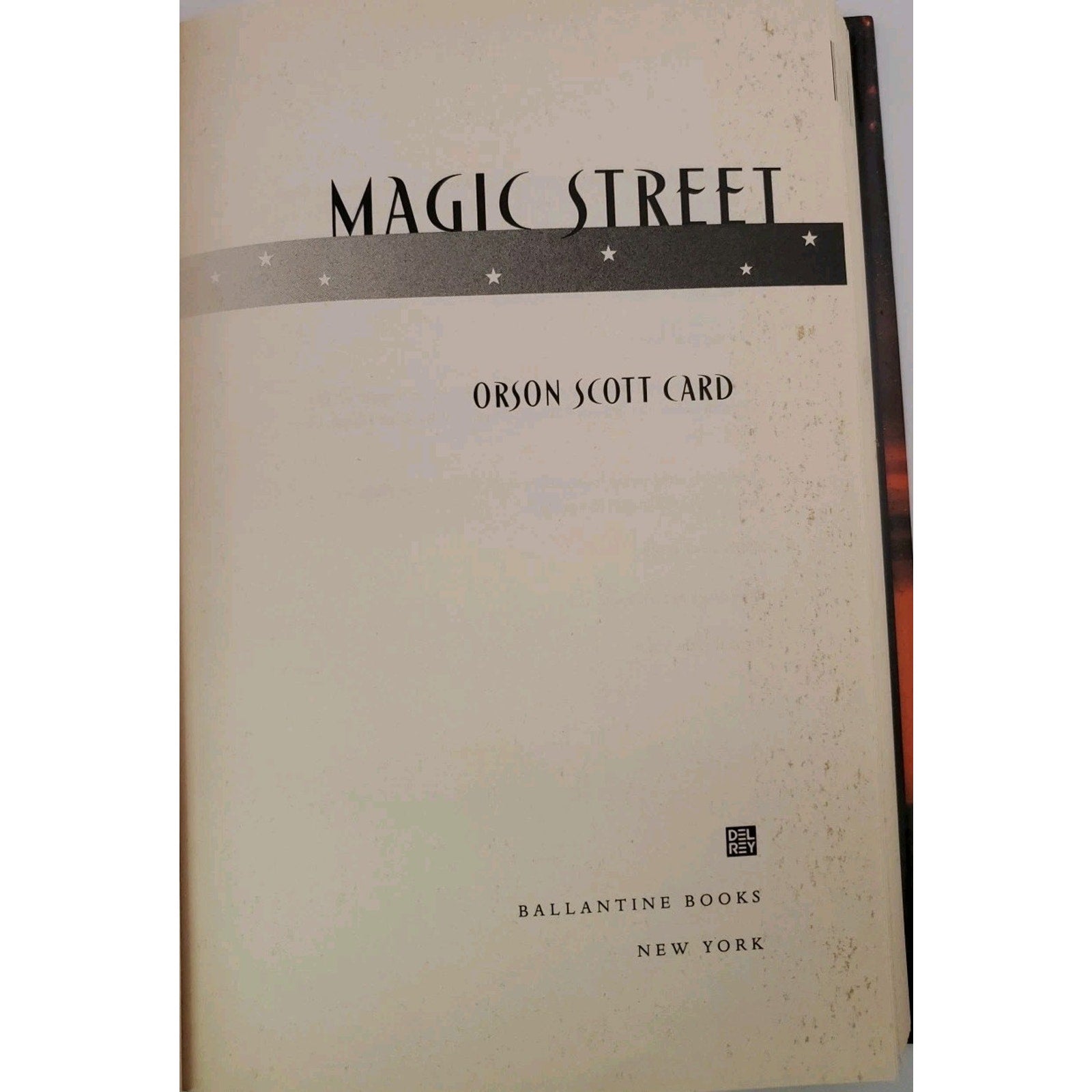 Magic Street by Orson Scott Card (2005, Hardcover)