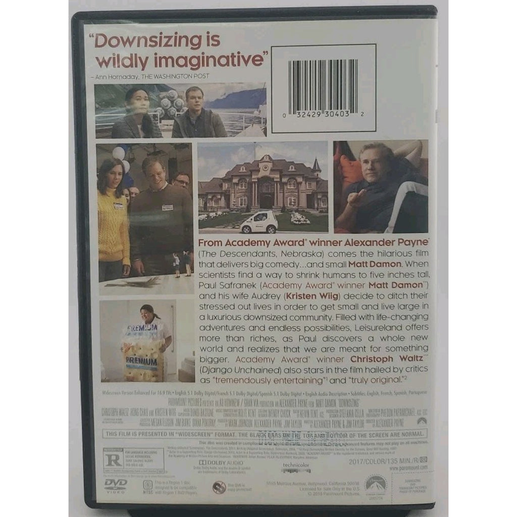 Downsizing (DVD, 2017)