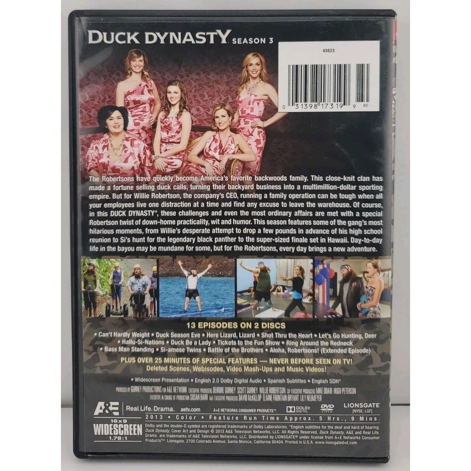 Duck Dynasty: Season 3 (DVD, 2013)