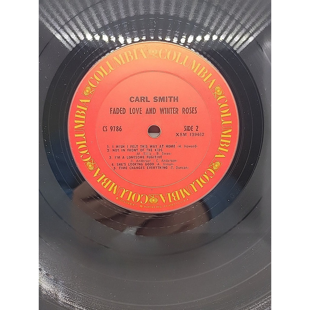 Faded Love And Winter Roses Carl Smith (Record)