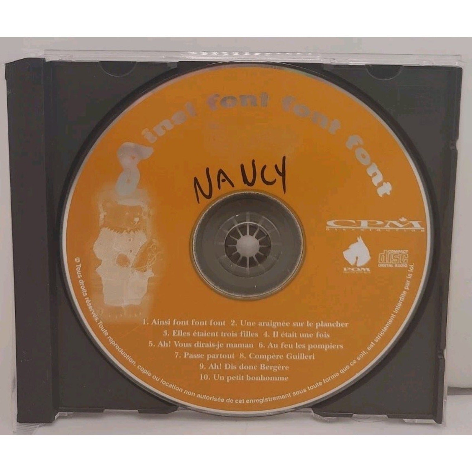 Ainsi Font, Font, Font CD Chansons De Mon Enfance Vol.1