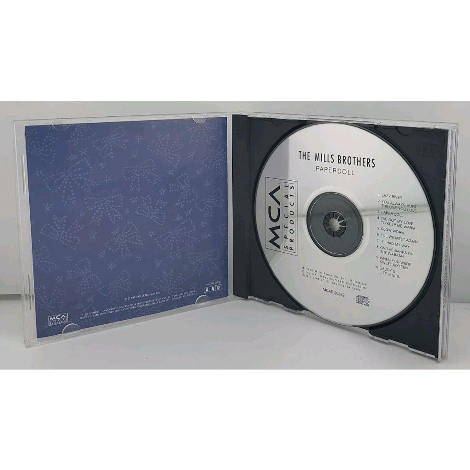 Paper Doll by The Mills Brothers (CD, 1995)