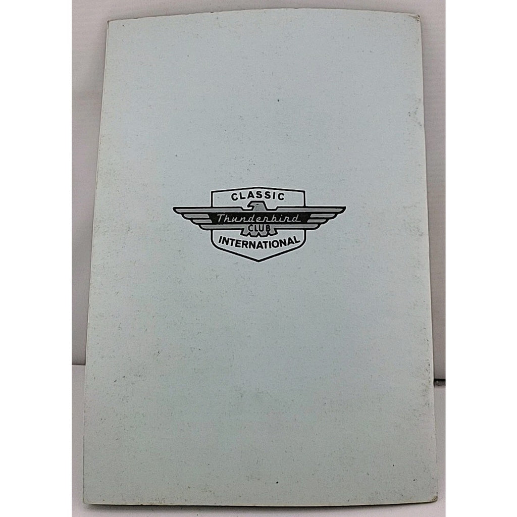 The Classic Thunderbird Membership Roster 1978