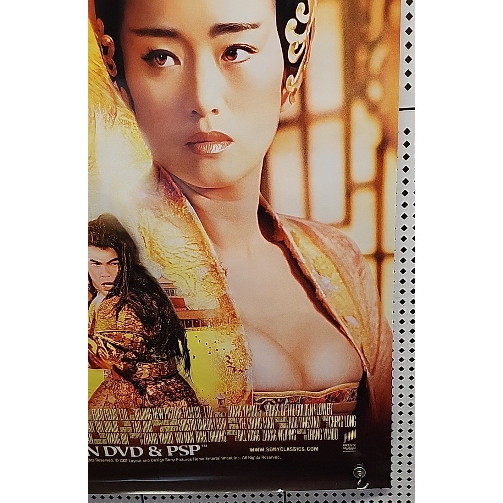 Curse Of The Golden Flower DVD MOVIE Poster 1 Sided Original 27x40 Chow Yun Fat