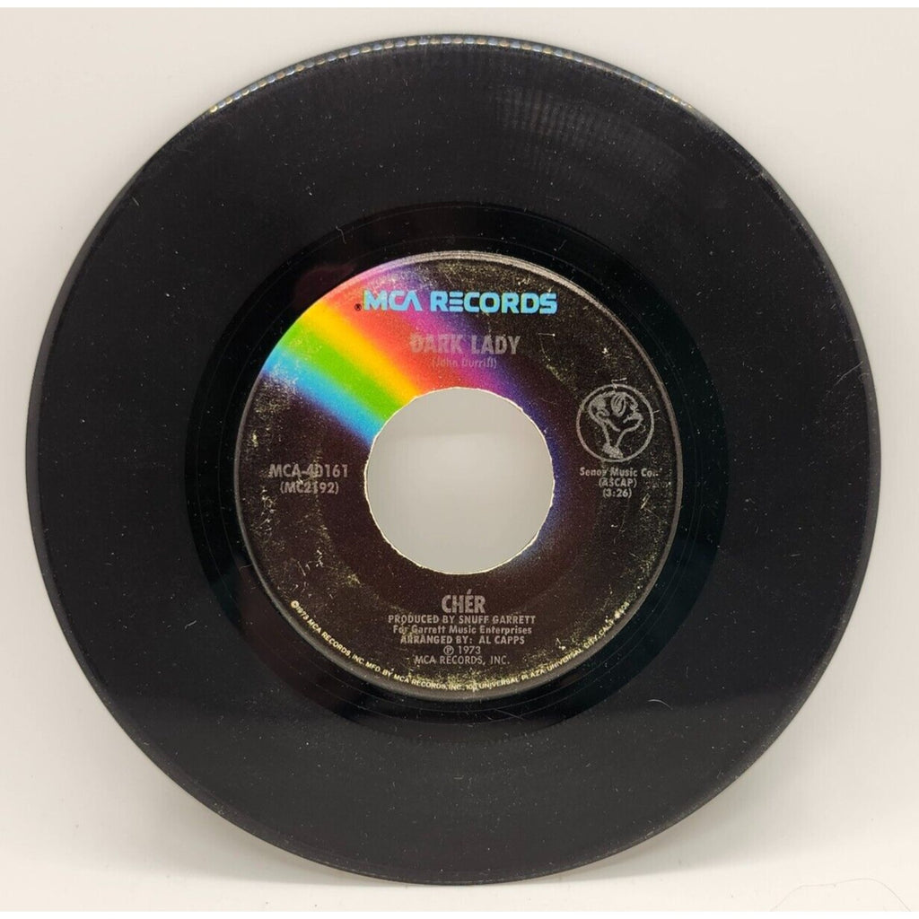 Dark Lady / Two People Clinging To A Thread by Cher (Record) - 40161