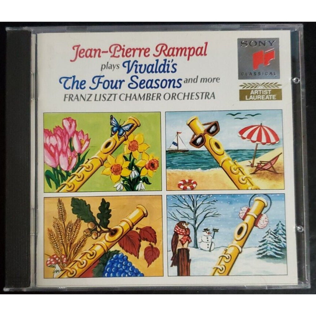 Jean-Pierre Rampal Plays Vivaldi's Four Seasons (CD, Jun-1993, Sony Classical)