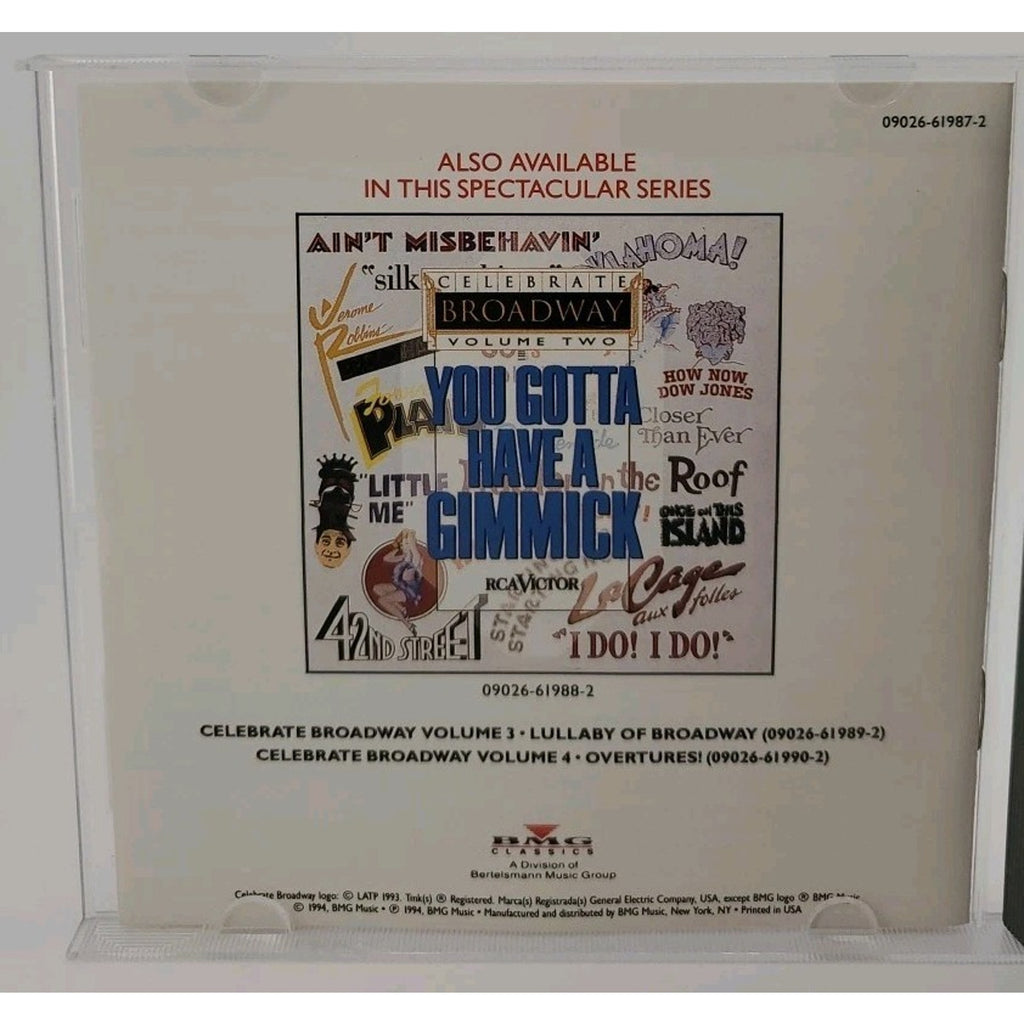 Celebrate Broadway, Vol. 1: Sing Happy! (CD)