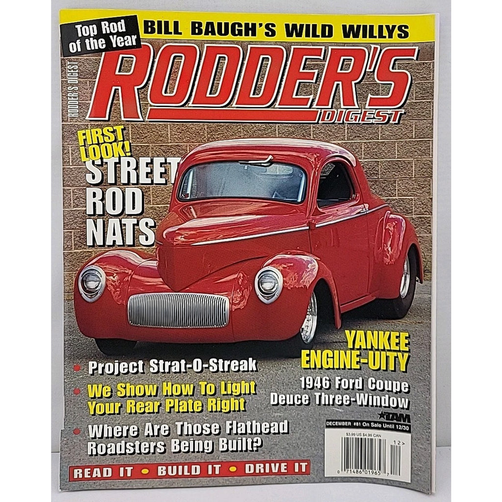 Rodder's Digest Magazine December 1997 Volume 16 Number 81