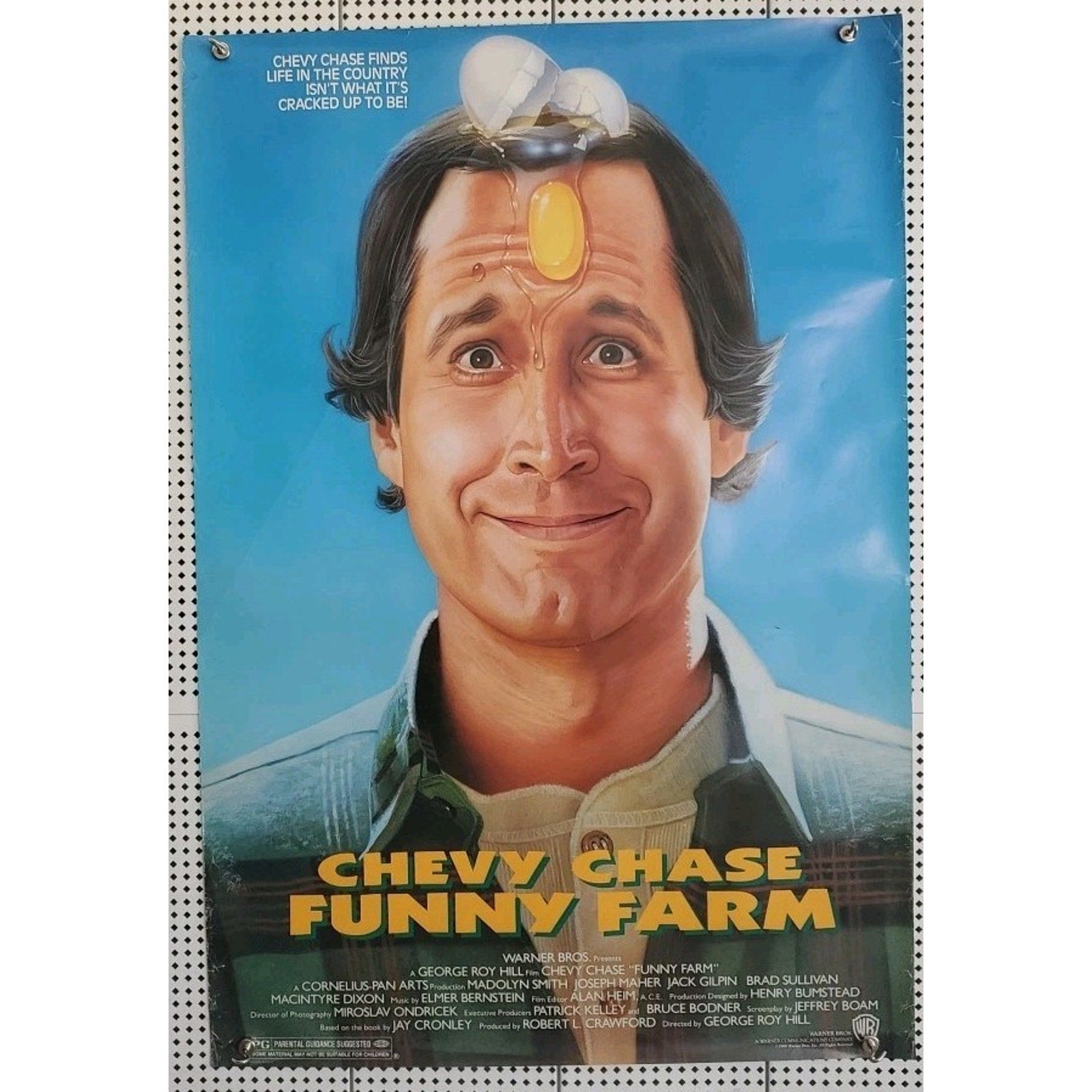 Funny Farm (1988) Original Movie Poster - Rolled 27x41