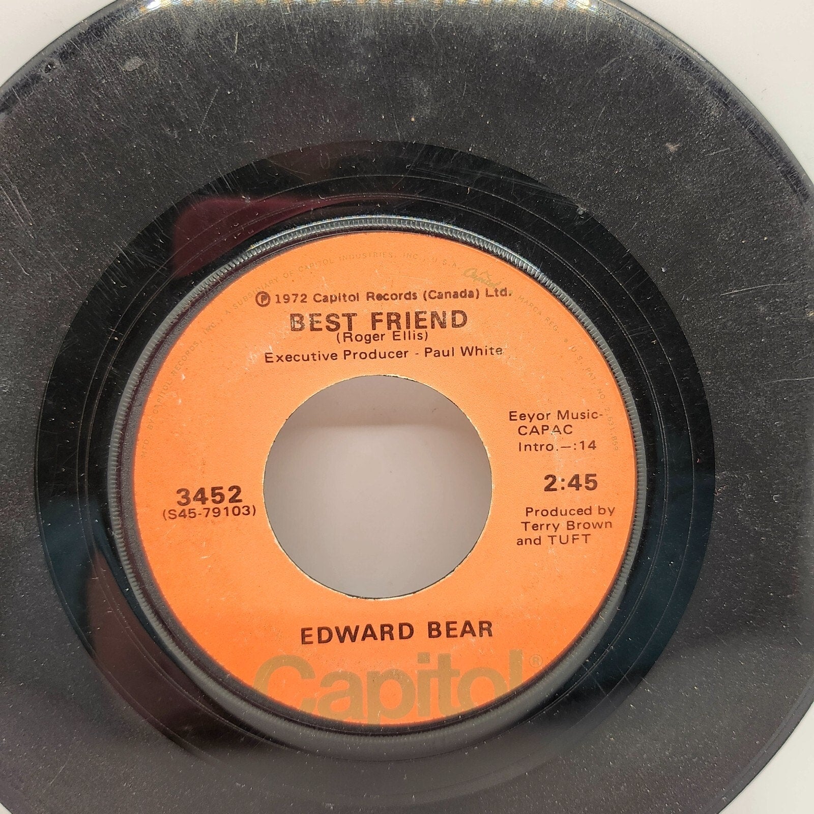 Last Song by Larry Evoy / Last Song by Roger Ellis (Record) - 3452