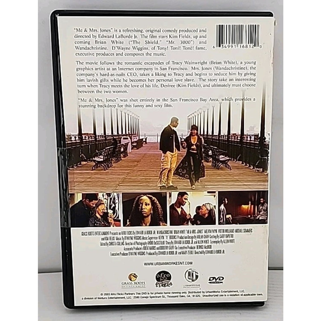 Mr & Mrs Jones (DVD, 2001)