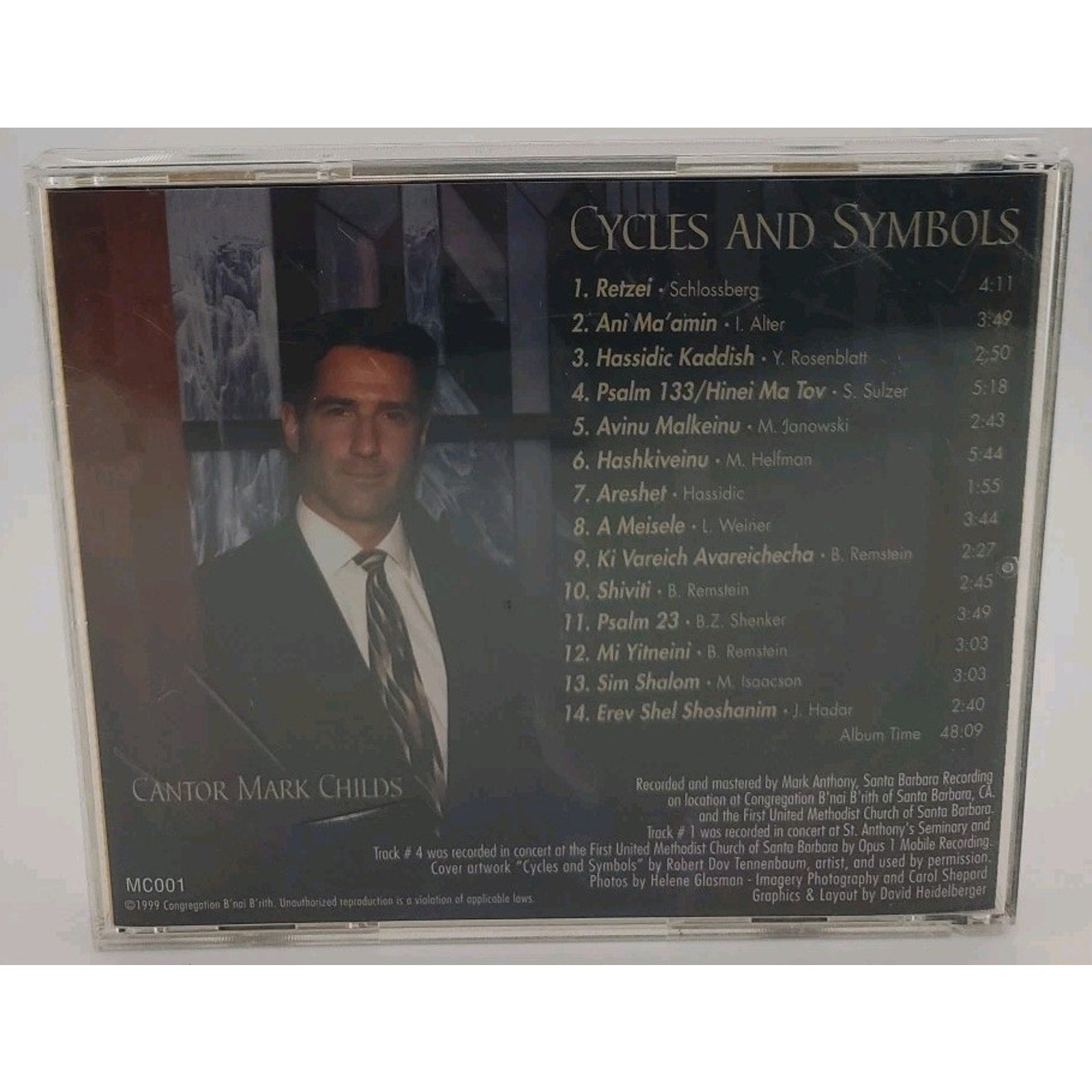 Cantor Mark Childs Cycles And Symbols (CD)