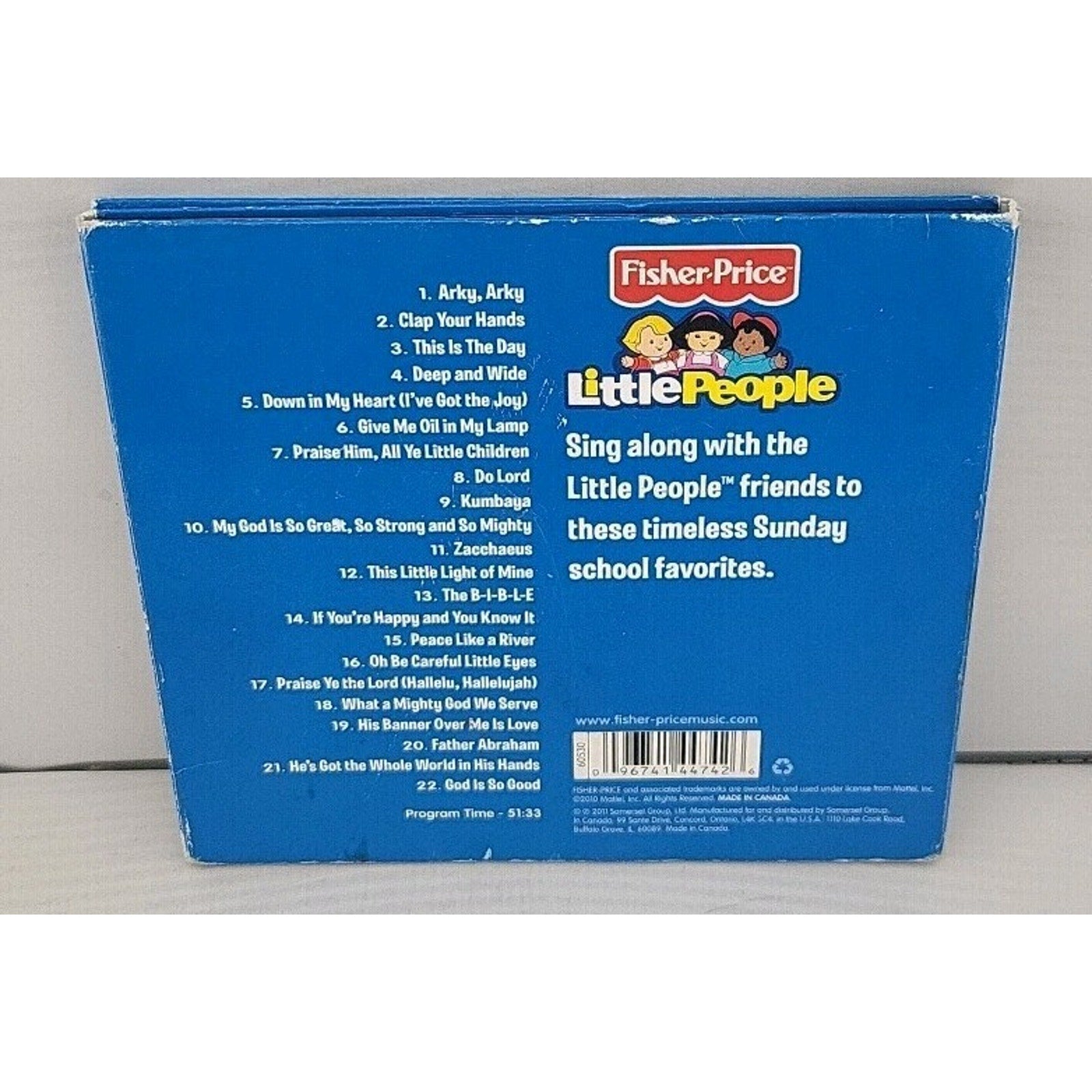 Sunday School Sing-Along - Music CD - Little People - 2013-01-01 - FISHER PRICE
