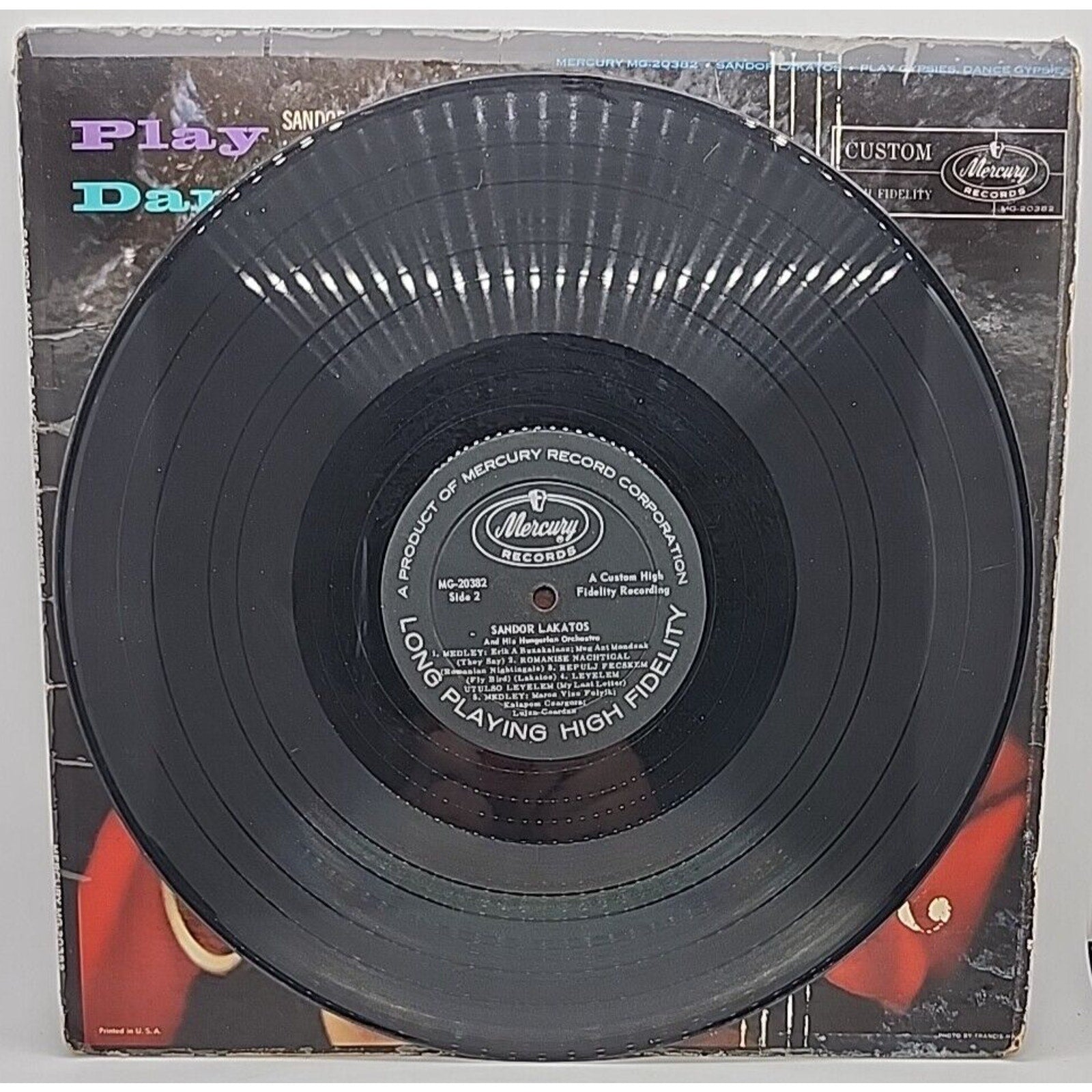 Lakatos Sandor : Play Gypsies, Dance Gypsies (Record)