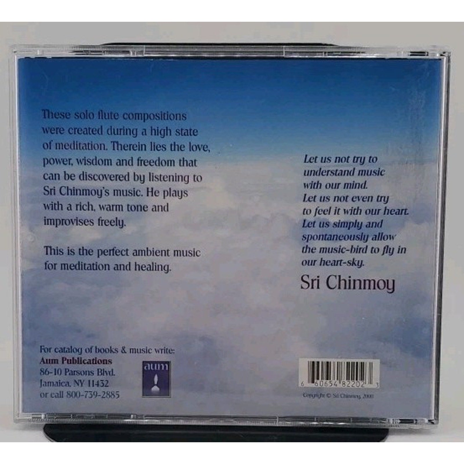 Flute Music For Meditation CD - Sri Chinmoy