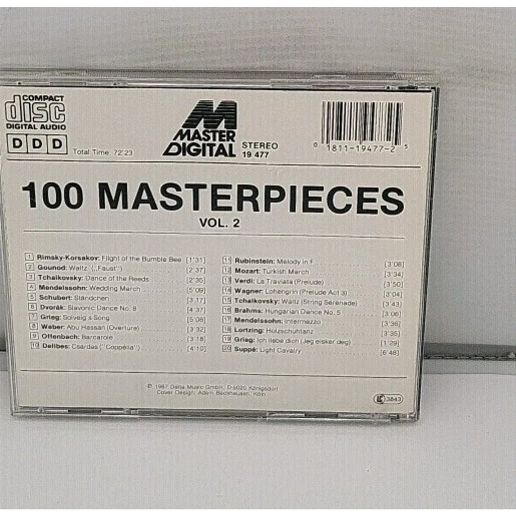 100 Classical Masterpieces - Volume 2 (CD)