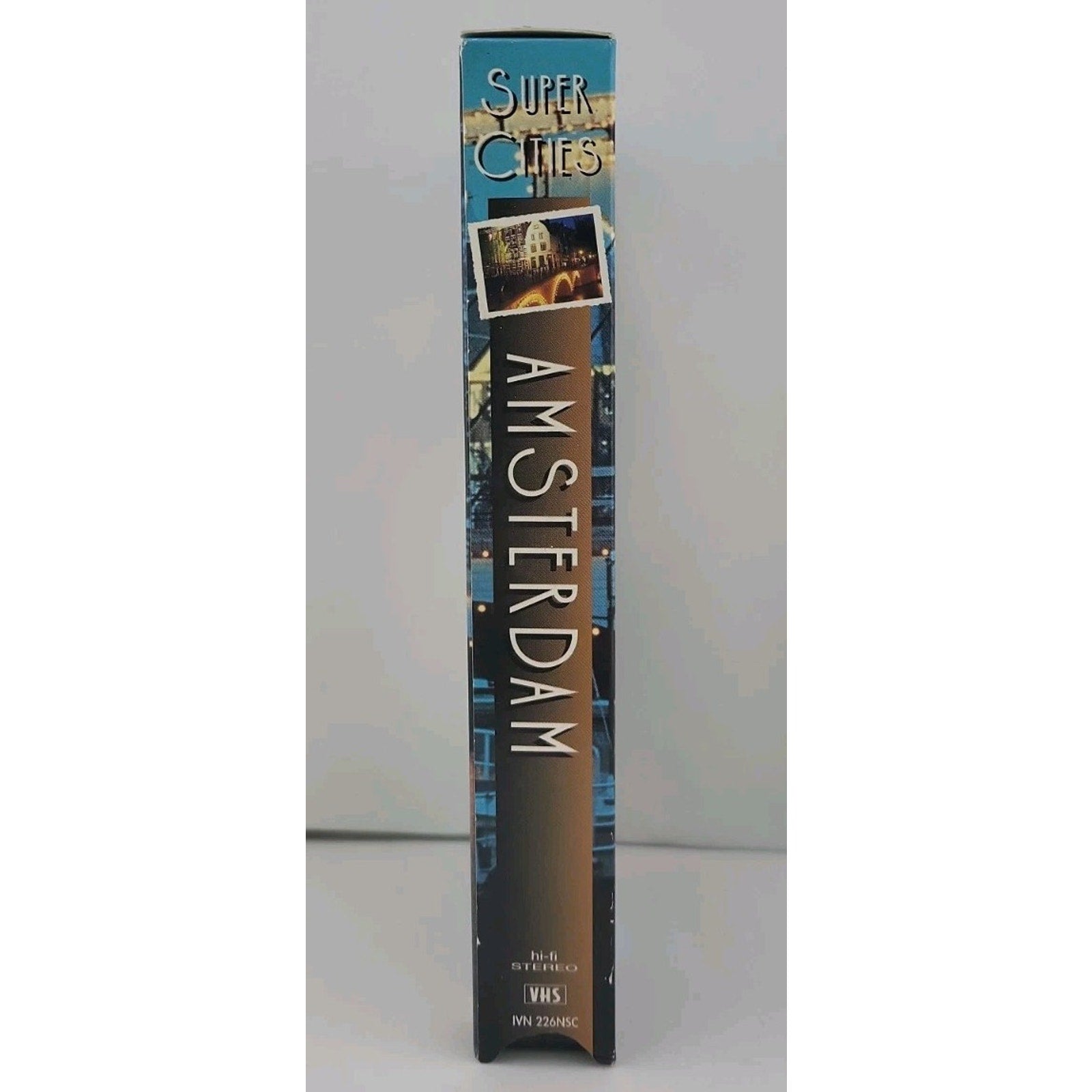Super Cities - Amsterdam - PAL VHS Video Tape (T268)