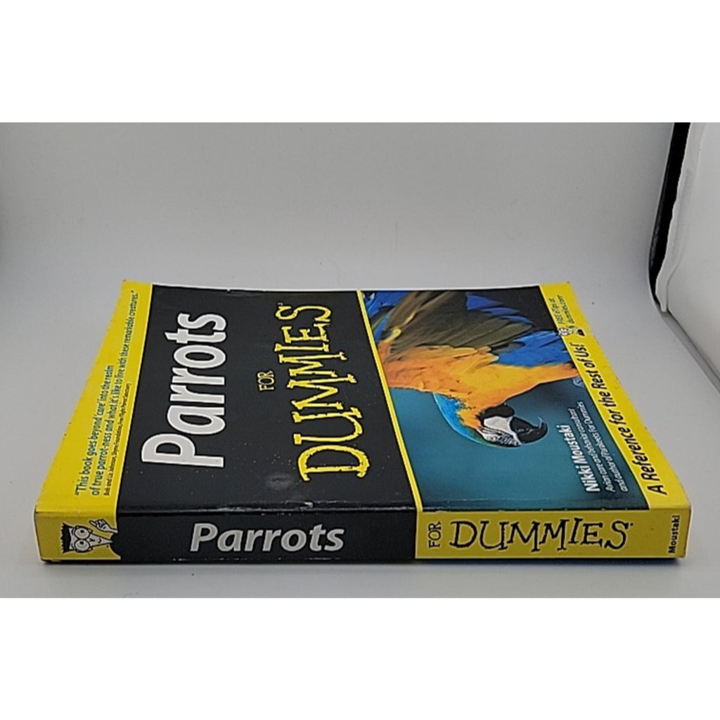 Parrots for Dummies by Nikki Moustaki (2005, Trade Paperback)