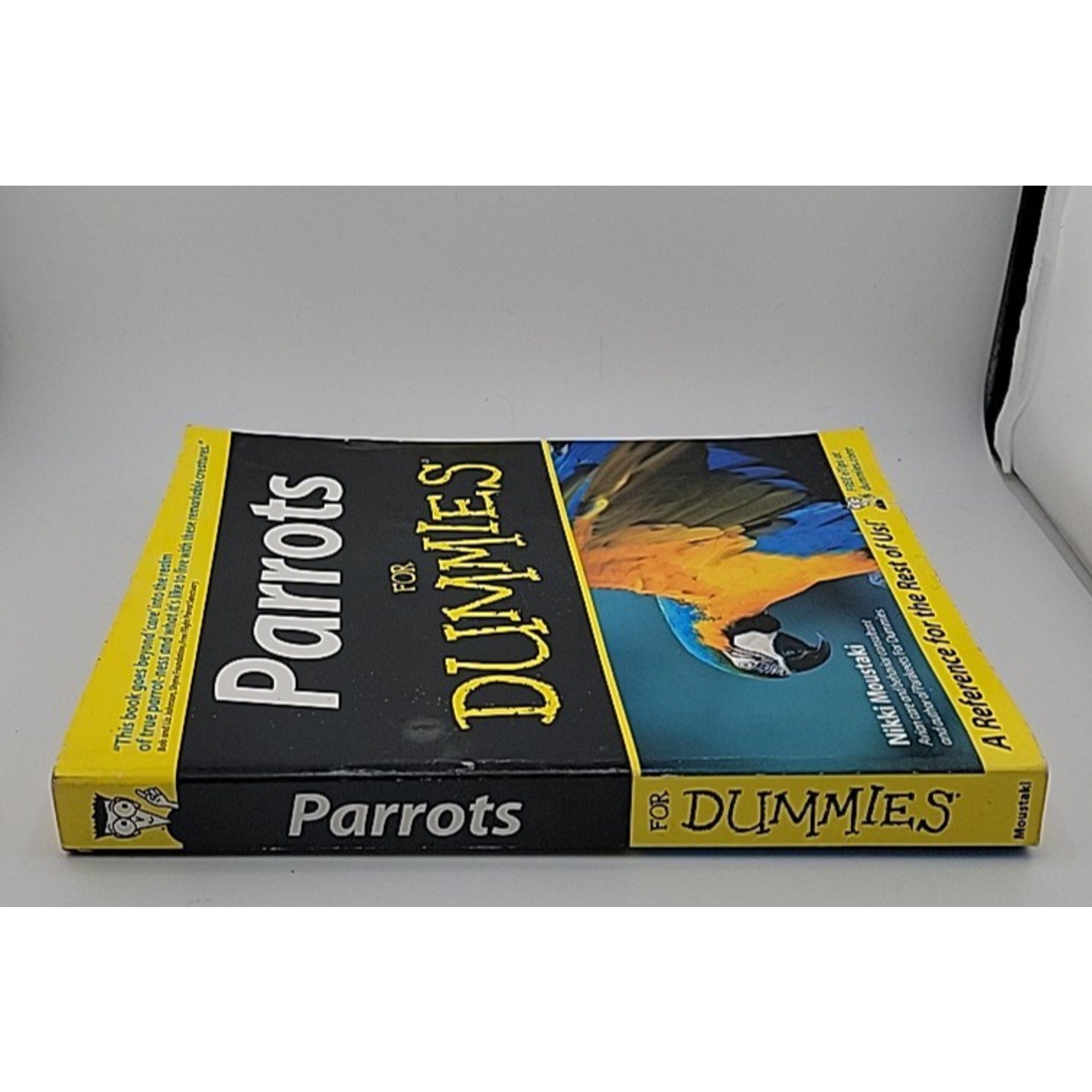 Parrots for Dummies by Nikki Moustaki (2005, Trade Paperback)