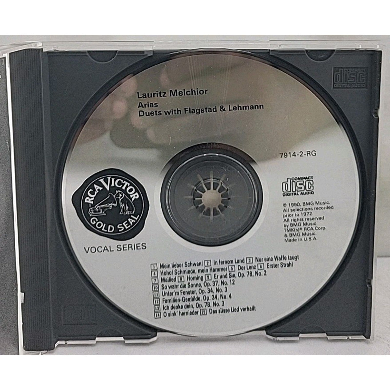 Wagner Arias & Duet by Wagner / Melchior (CD, 2008)