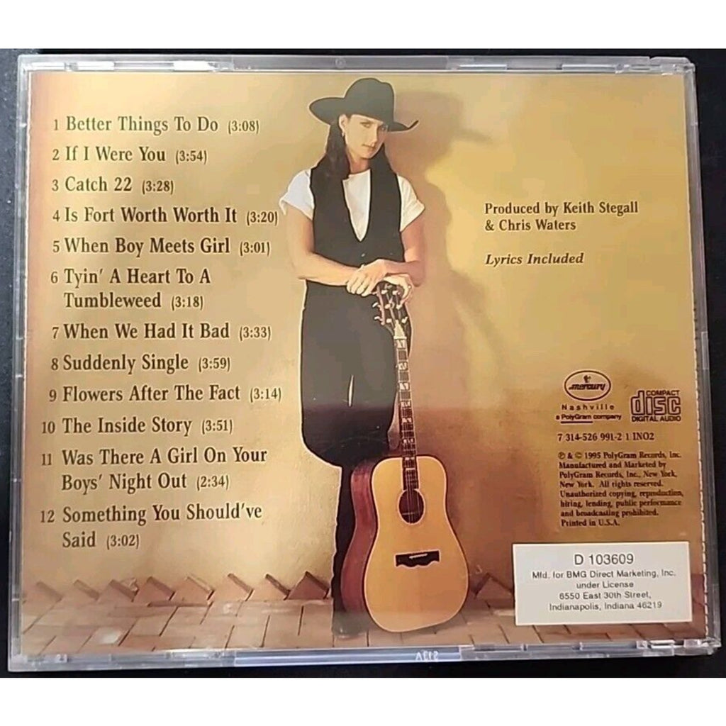 Terri Clark by Terri Clark (CD, Aug-1995, Mercury Nashville)