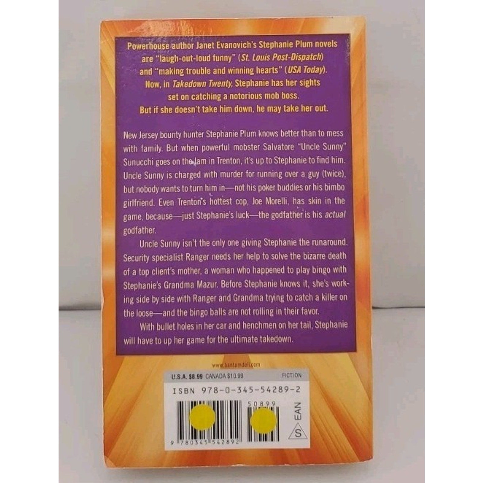 Takedown Twenty : A Stephanie Plum Novel by Janet Evanovich (2014, Mass Market)