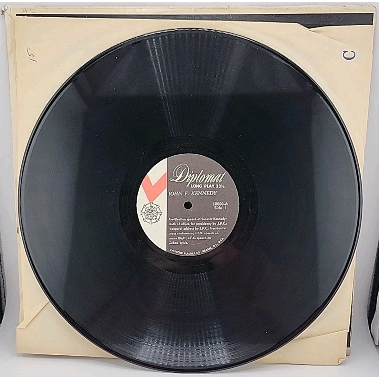 John F. Kennedy "JFK" 1917-1963: A Memorial Album (LP Vinyl Record, 33 RPM)