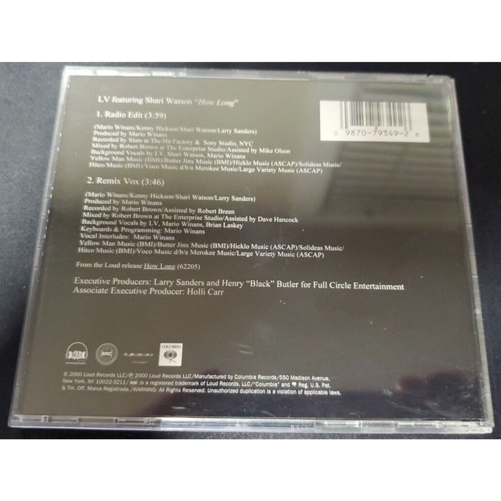 LV – How Long (CD, US, 2000, Loud Records)