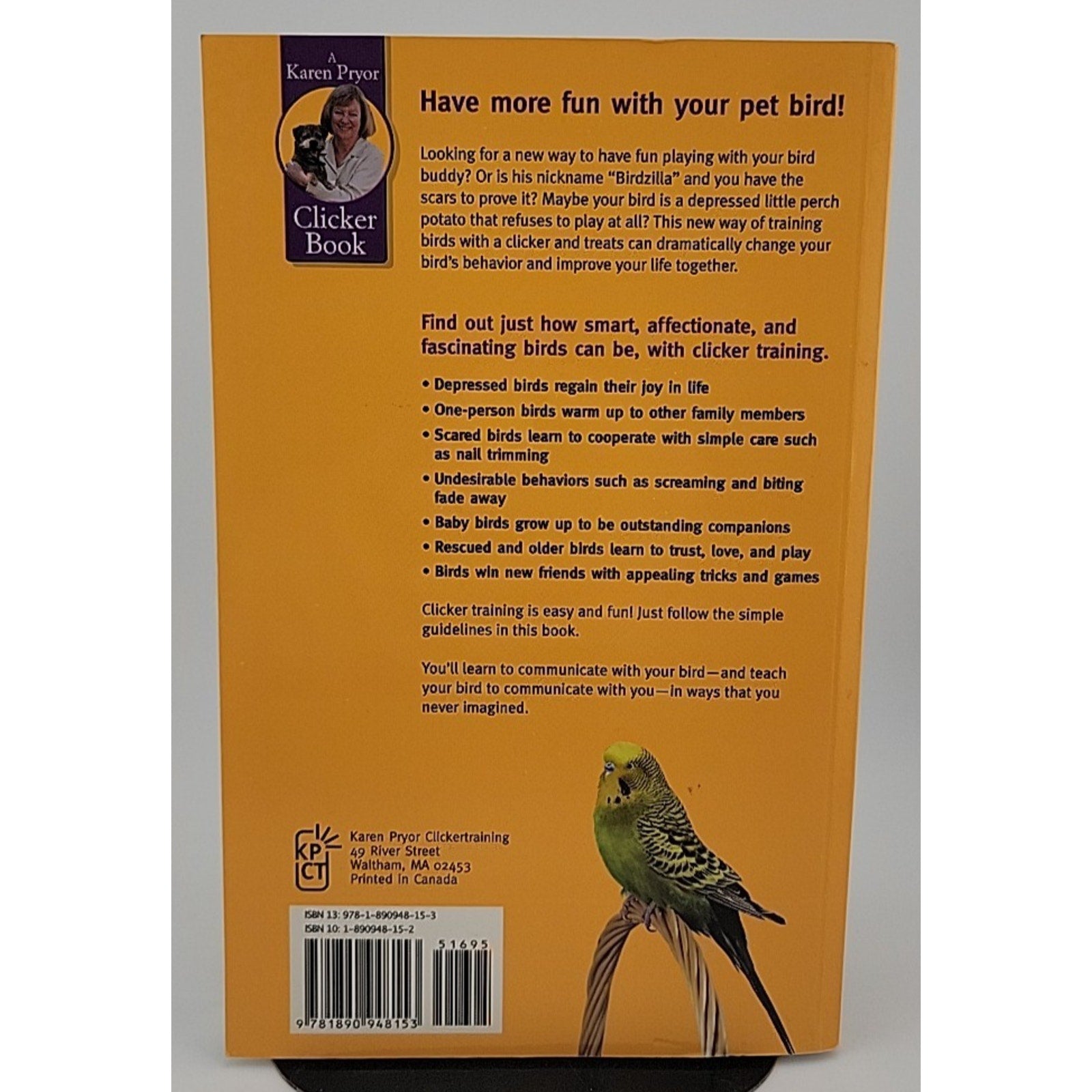 Getting Started: Clicker Training for Birds - Paperback