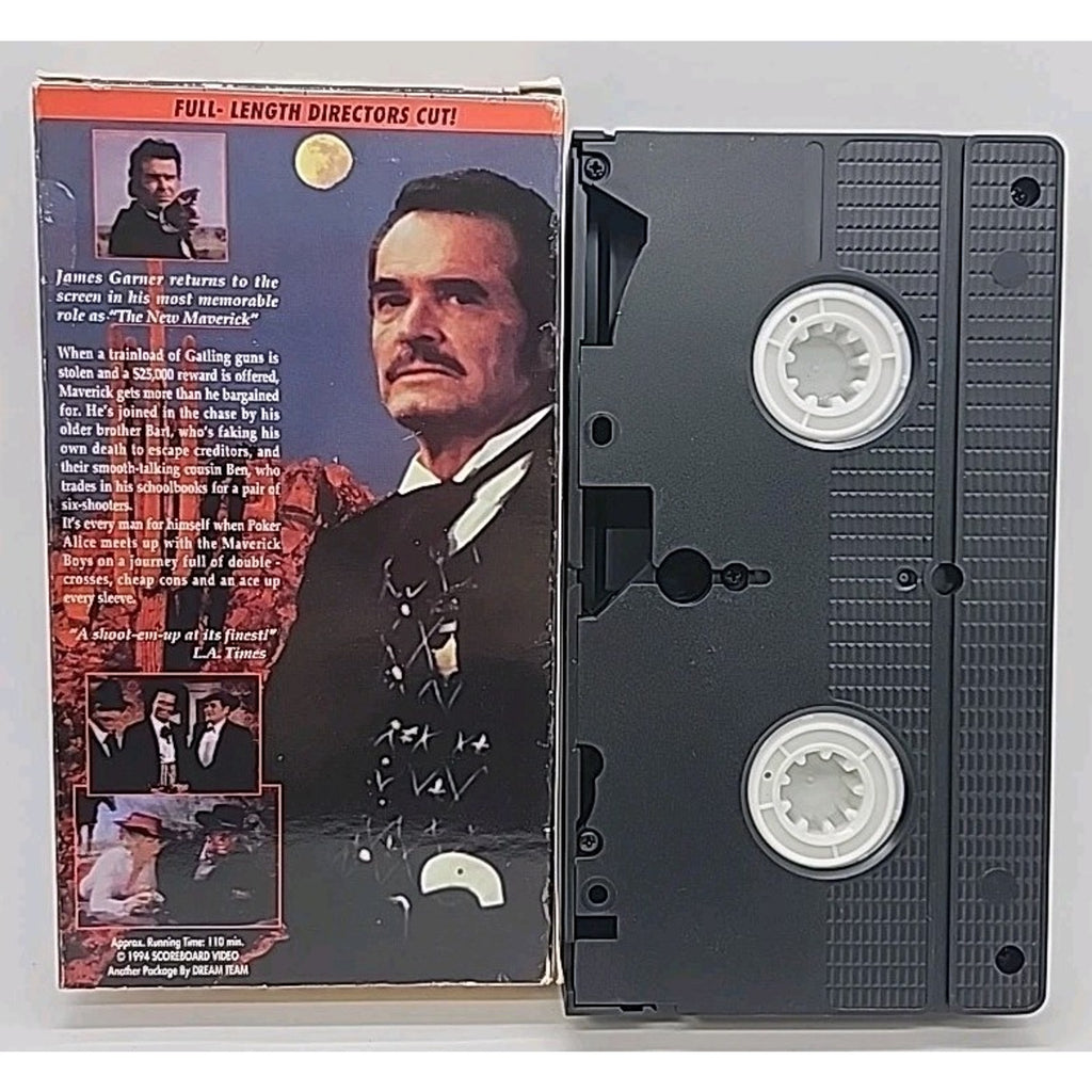 The New Maverick with James Garner (VHS)