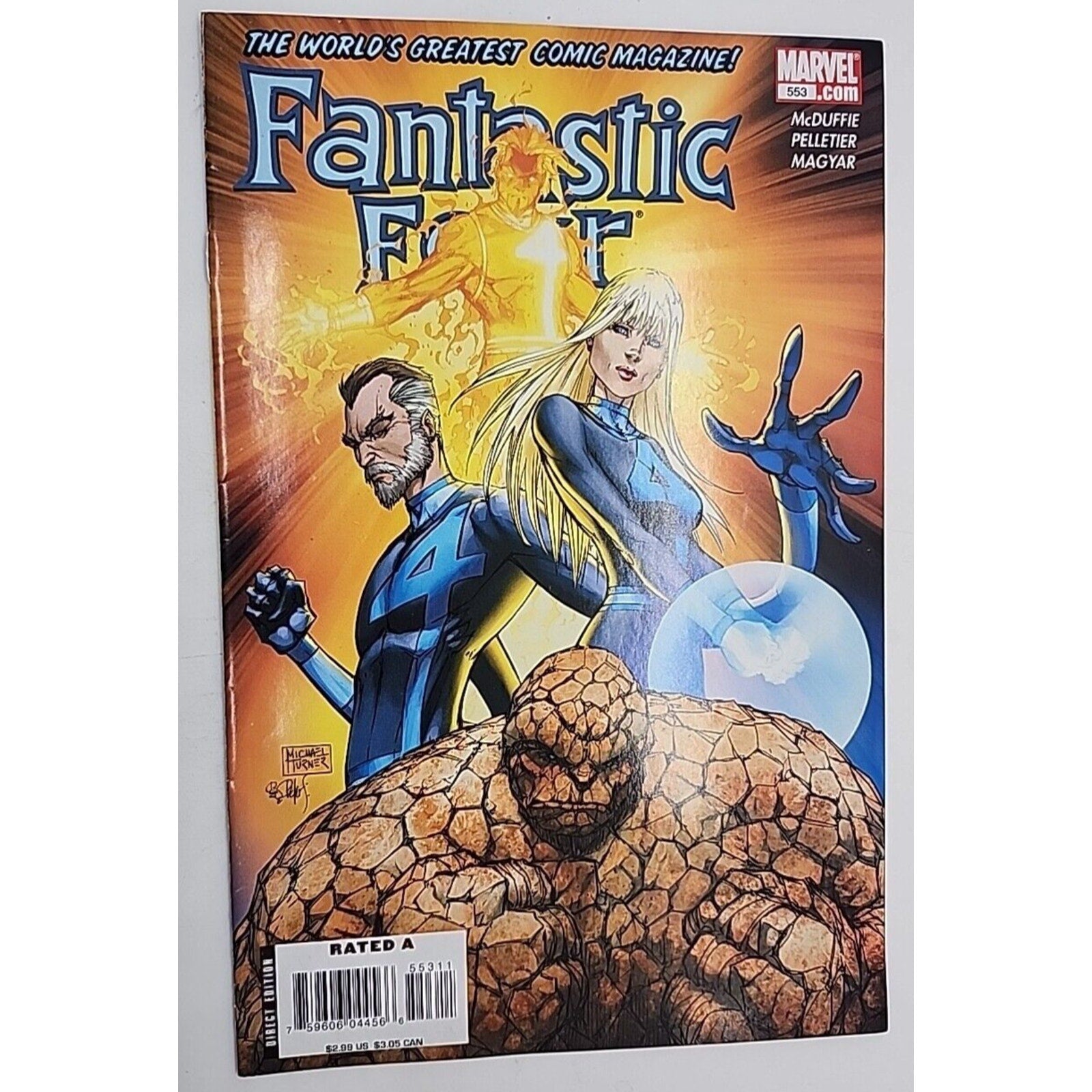 Fantastic Four #553 2008 Marvel Comics Comic Book