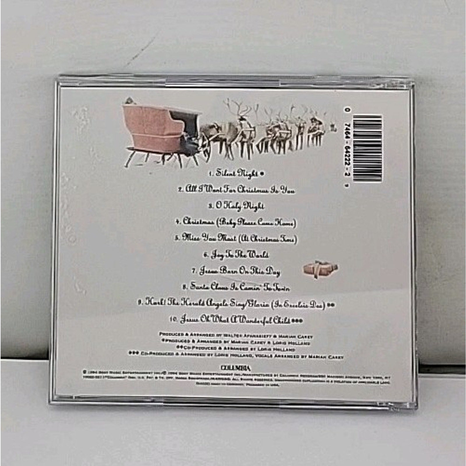 Merry Christmas by Carey, Mariah (CD, 1994)