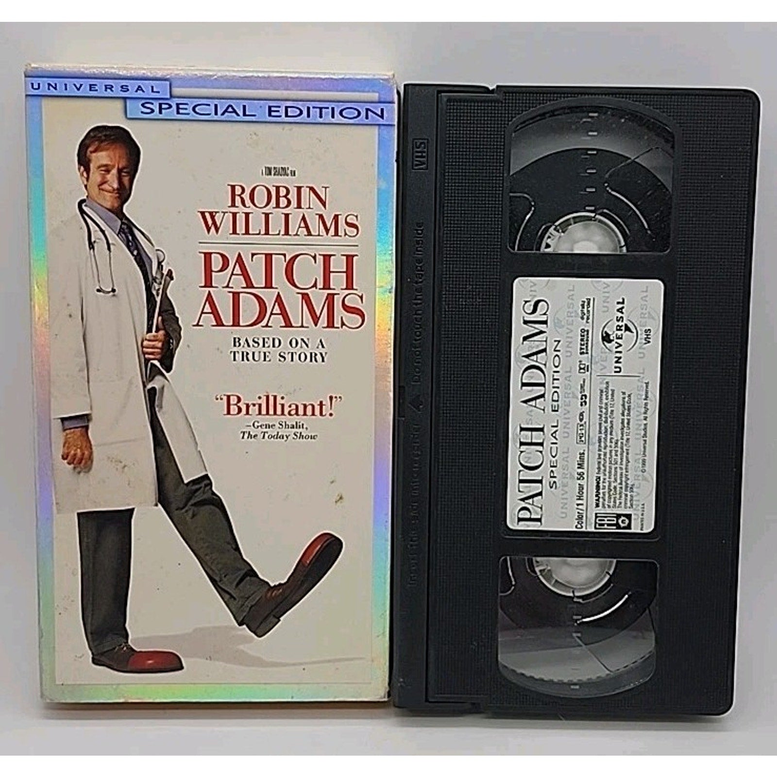 Patch Adams (VHS, 1999, Extra footage/ Special Edition)