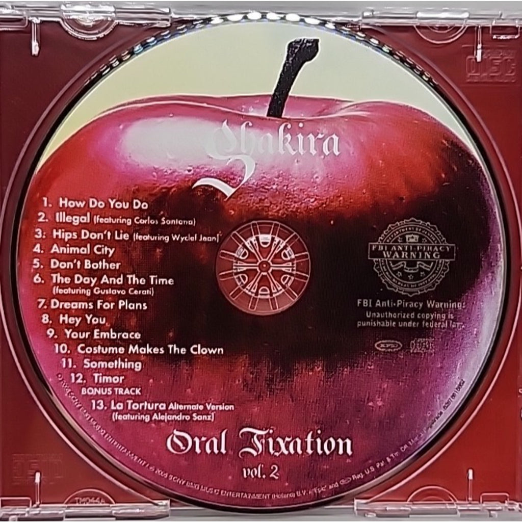 Oral Fixation 2 by Shakira (CD, 2006)