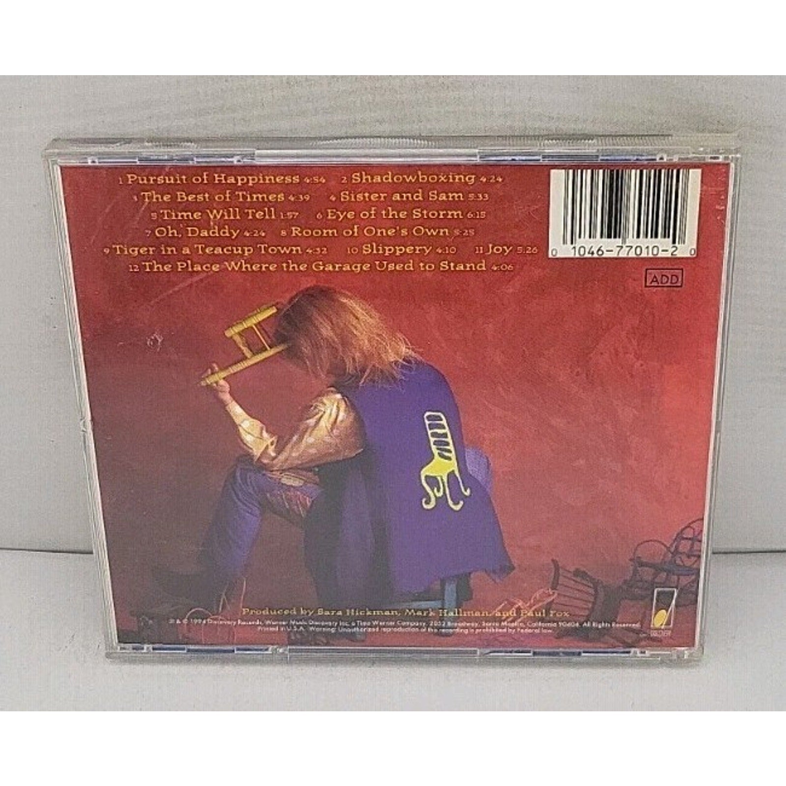 Necessary Angels by Sara Hickman (CD, Jun-1994, Discovery Records (USA))