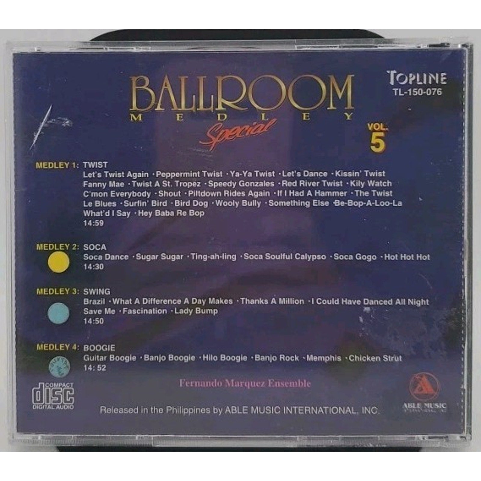 Ballroom Medley Special Vol. 5 CD