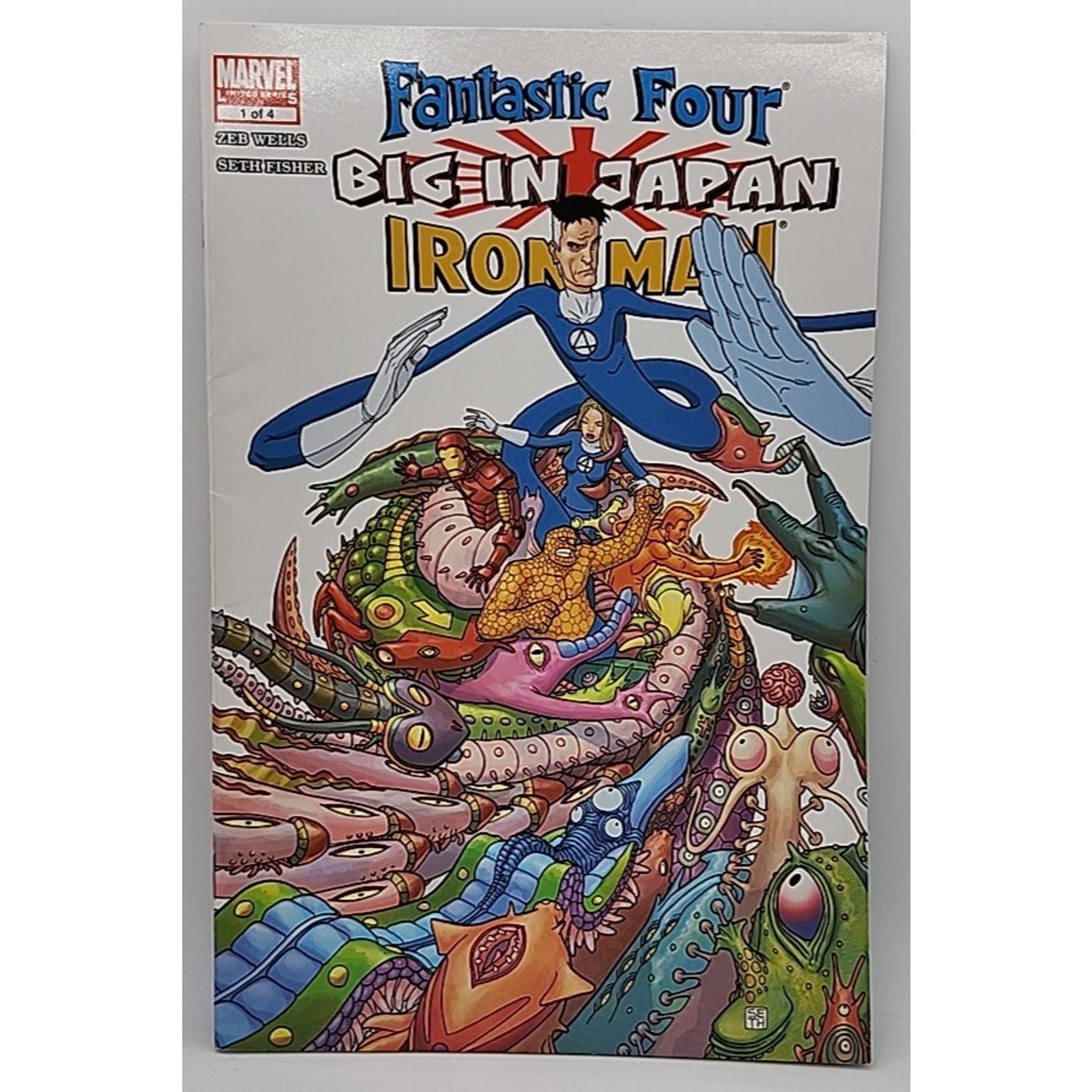 Marvel Comics Fantastic Four / Ironman Big in Japan #1 of 4 (Dec 2005)