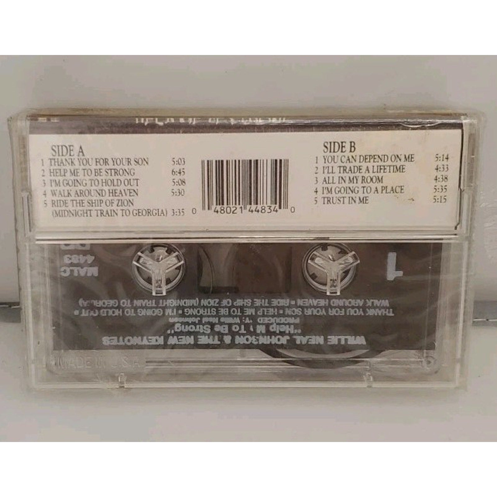Help Me to Be Strong by Willie Neal Johnson (Cassette, 1996) *Brand New*