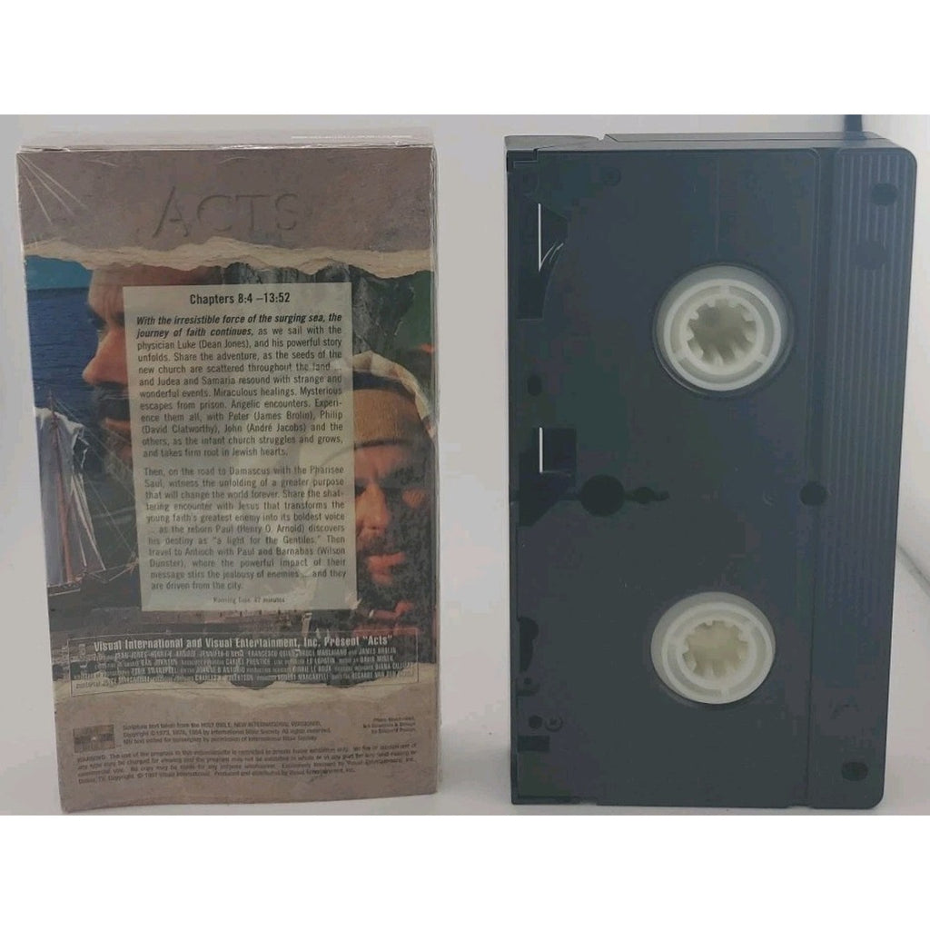 The Visual Bible Acts Volume 1-4 VHS Box Set