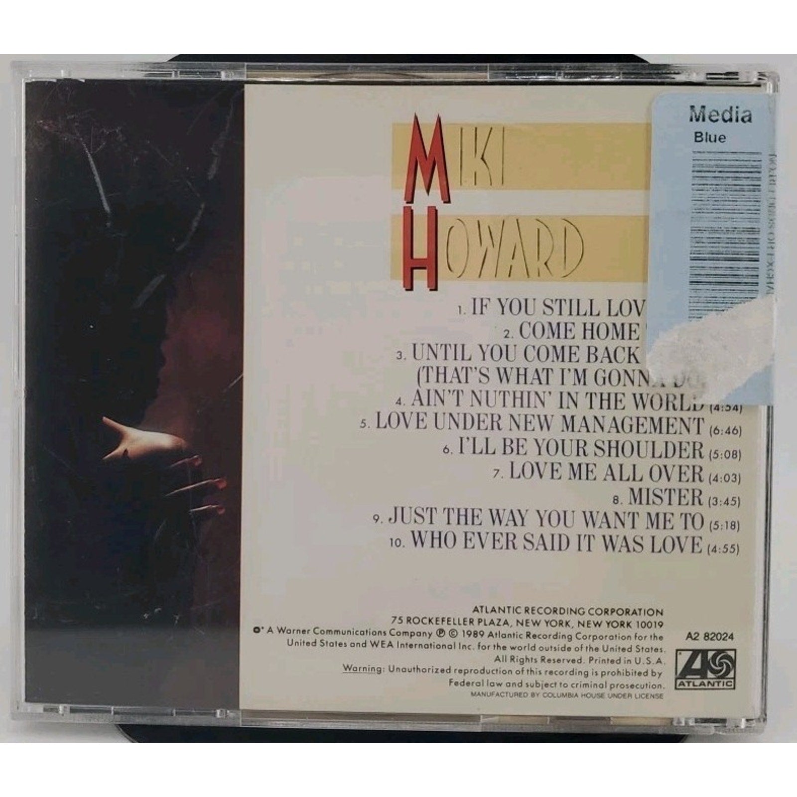 Miki Howard by Howard, Miki (CD, 1989)