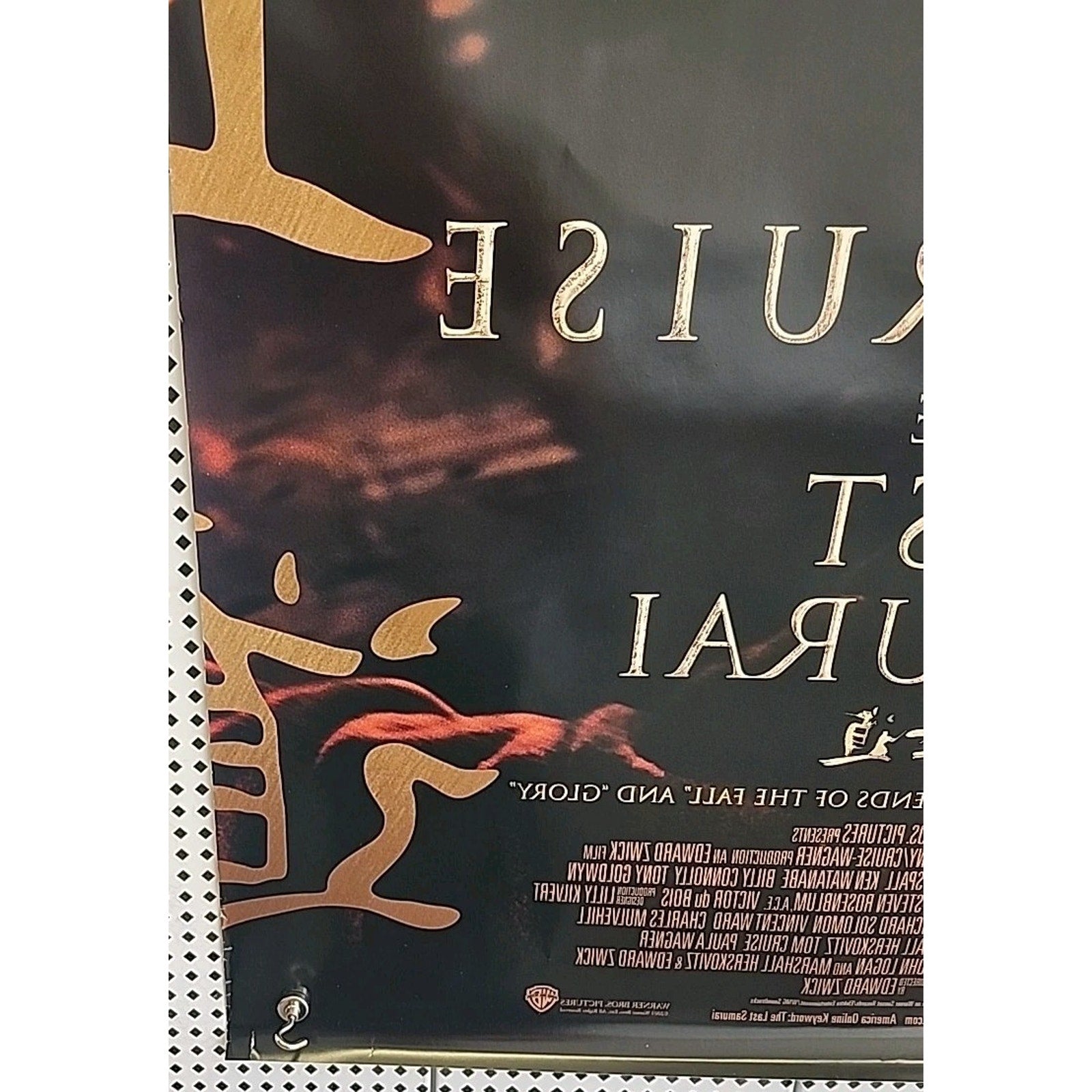 The Last Samurai (2003) Original Movie Poster - Style A - Rolled 27x40