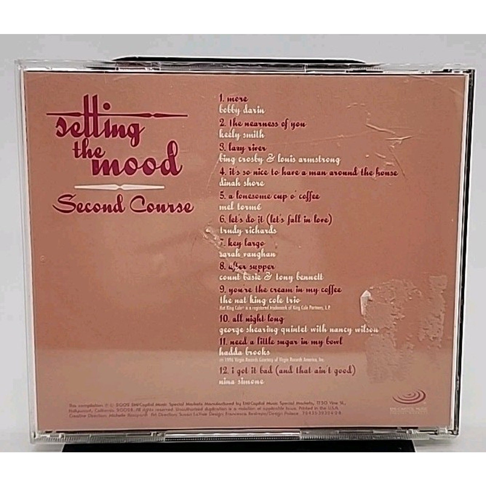 Setting The Mood Second Course (CD)